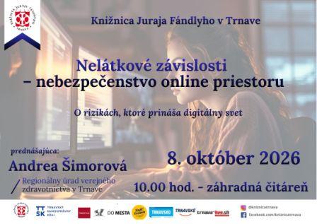 Nelátkové závislosti - nebezpečenstvo online priestoru
